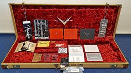 Fender USA Custom Shop Case Koffer 50s Tweed / Rot .... NEU