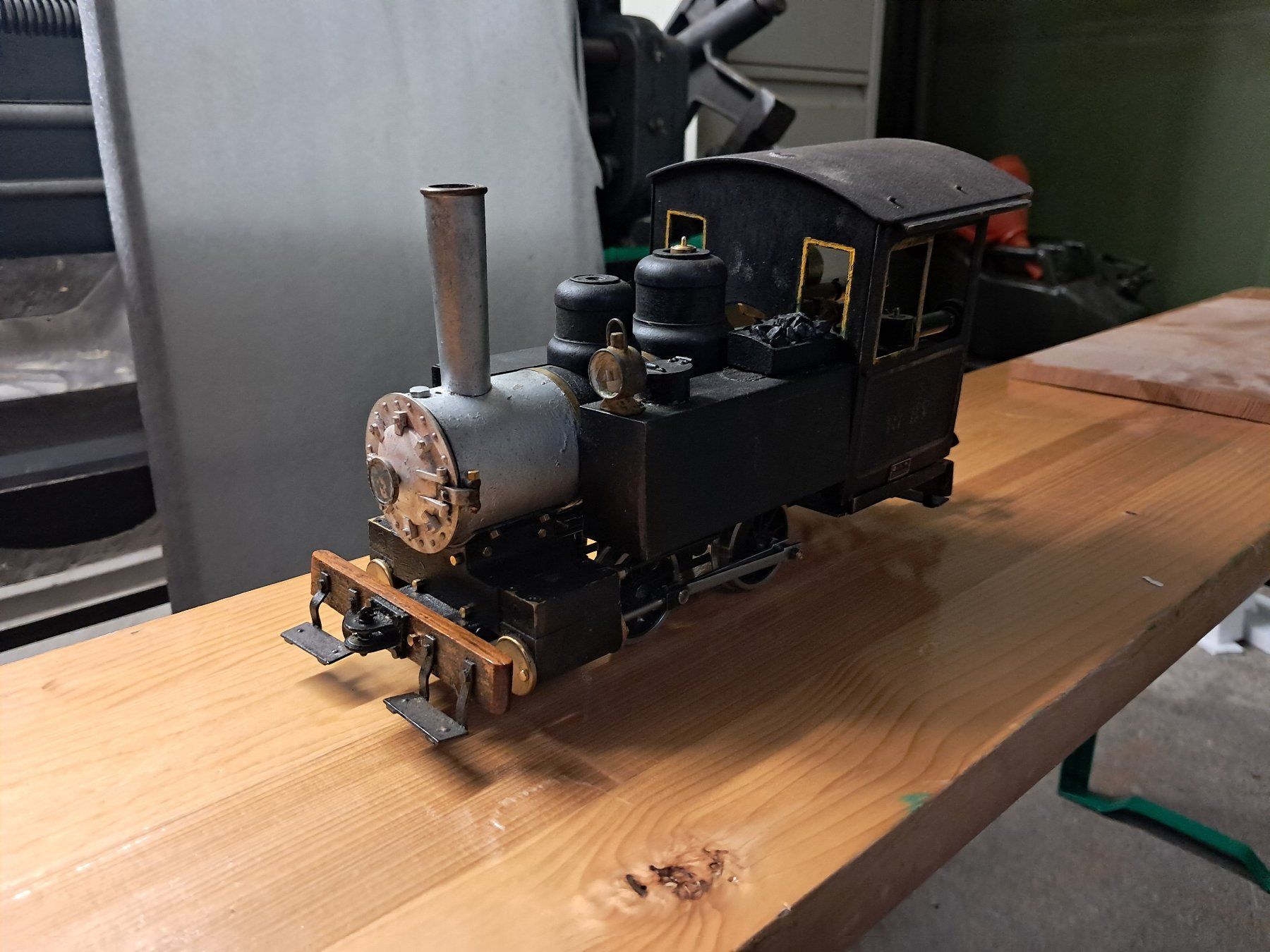 Modellini di ferrovie: Echtdampflok für Spur G – Usato da Kandersteg venduto da kappeli02