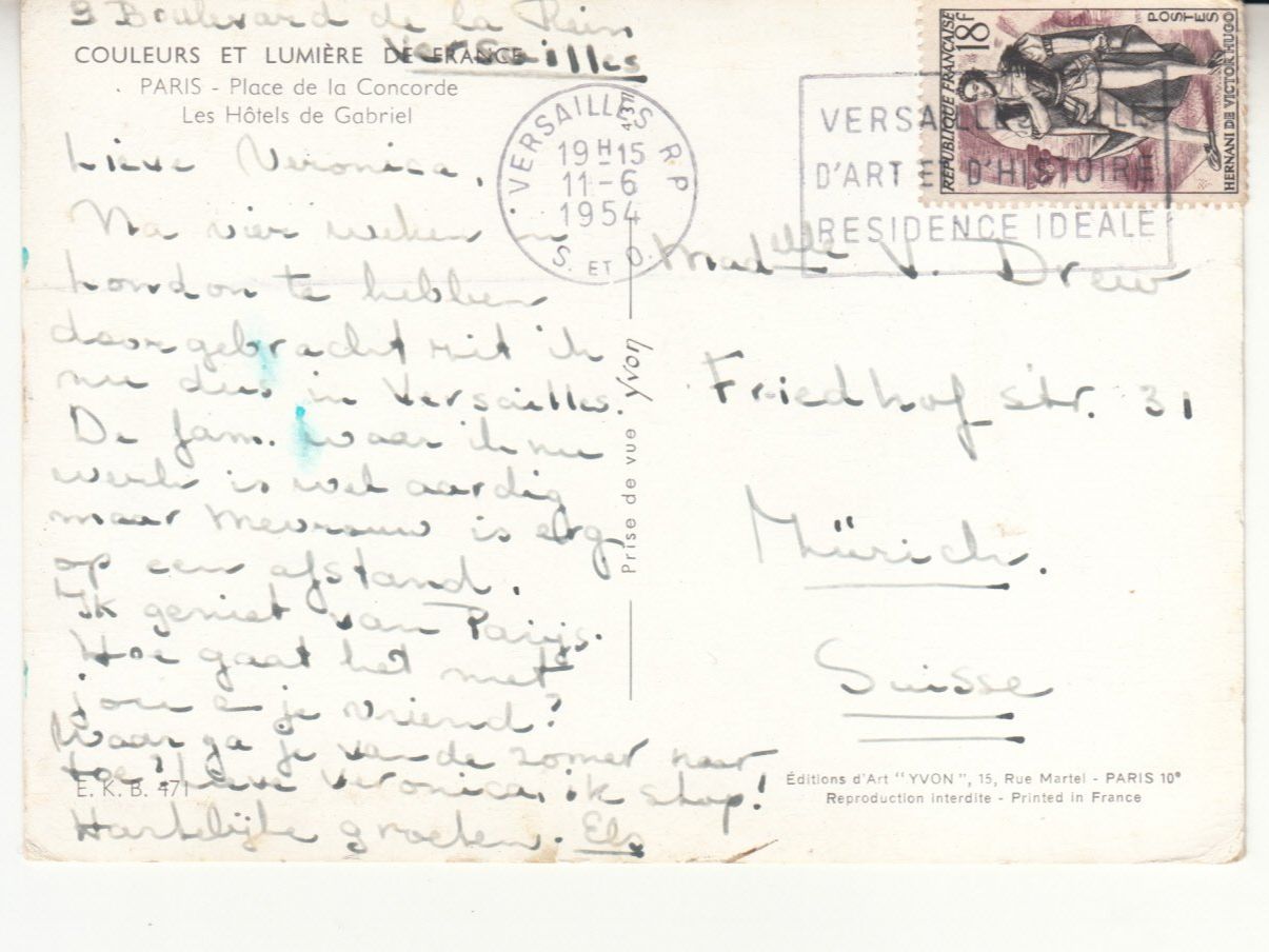 Cartes postales: Paris 1954 – D'occasion à Bürglen TG par StampGraf 1