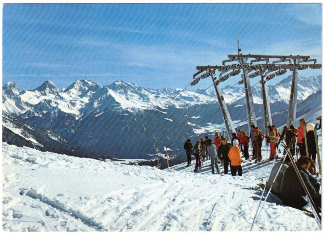 Cartoline postali: Lenzerheide - Skilift Lavoz – Usato da Binningen venduto da Mountainrider