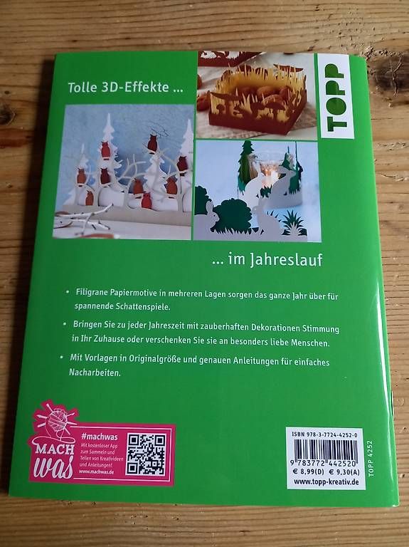 Bücher: Papierszenen durchs Jahr – Gebraucht aus Niederönz von Elisabeth67 1