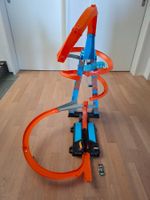 Hot Wheels Rennbahn Spielset blau orange guter Zustand
