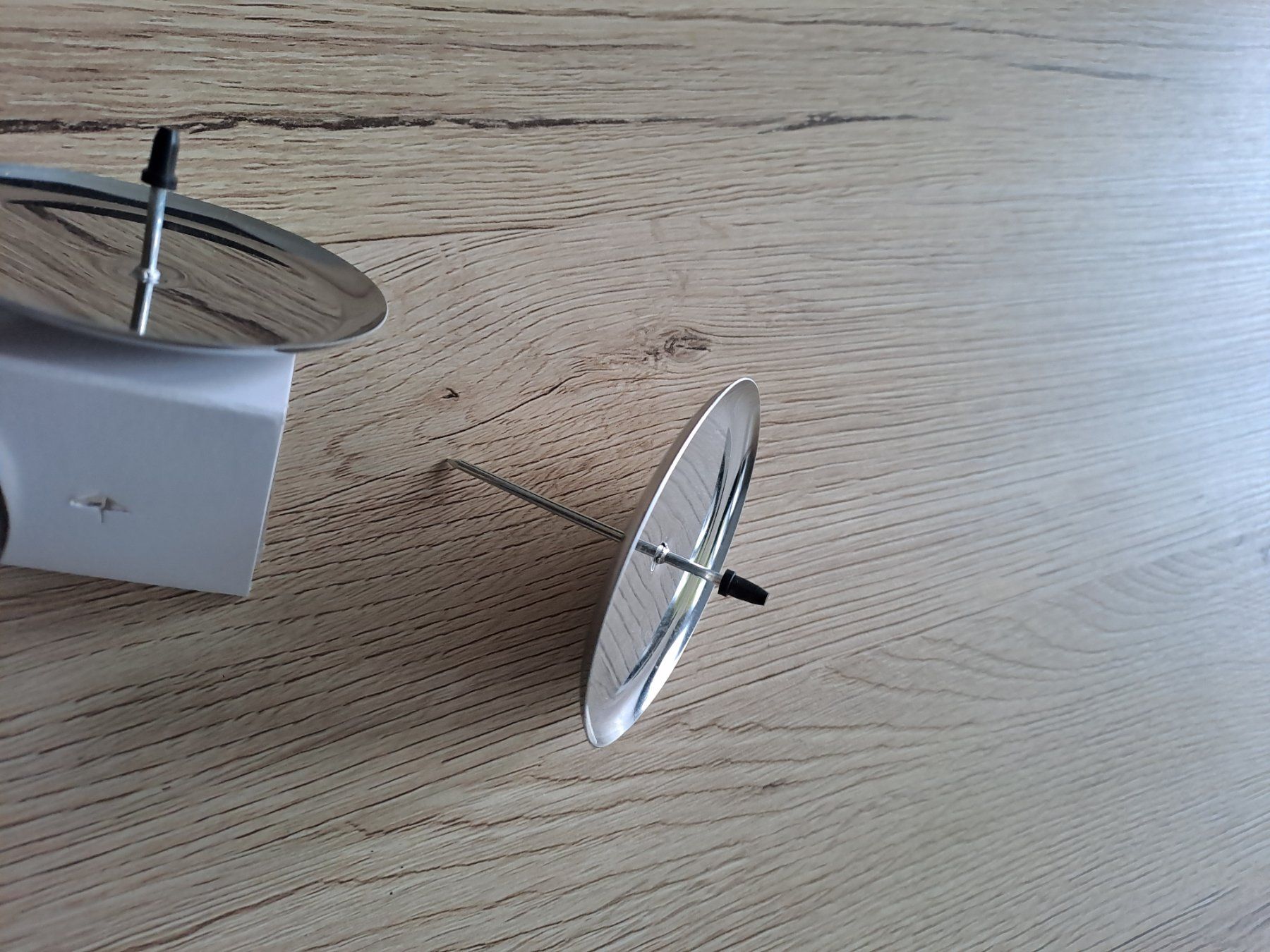 Portacandele: Kerzenhalter silber 7.5cm – Nuovo e nell'imballaggio originale da Turbenthal venduto da Weggis99 1