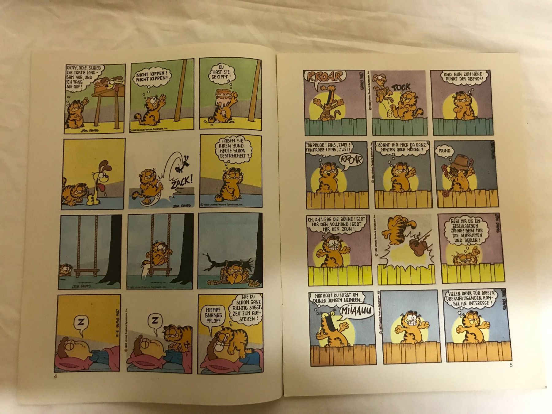 BD: Garfield Comics Nr. 2, 3, 8 – D'occasion à Ennenda par ZiskaGL 8