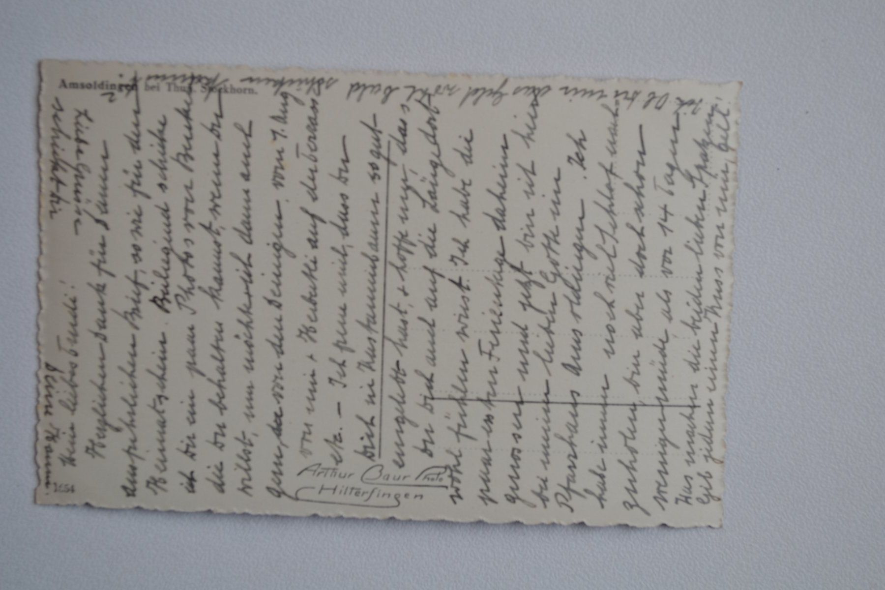 Cartoline postali: AK Amsoldingen bei Thun BE – Usato da Beinwil am See venduto da kajak55 1