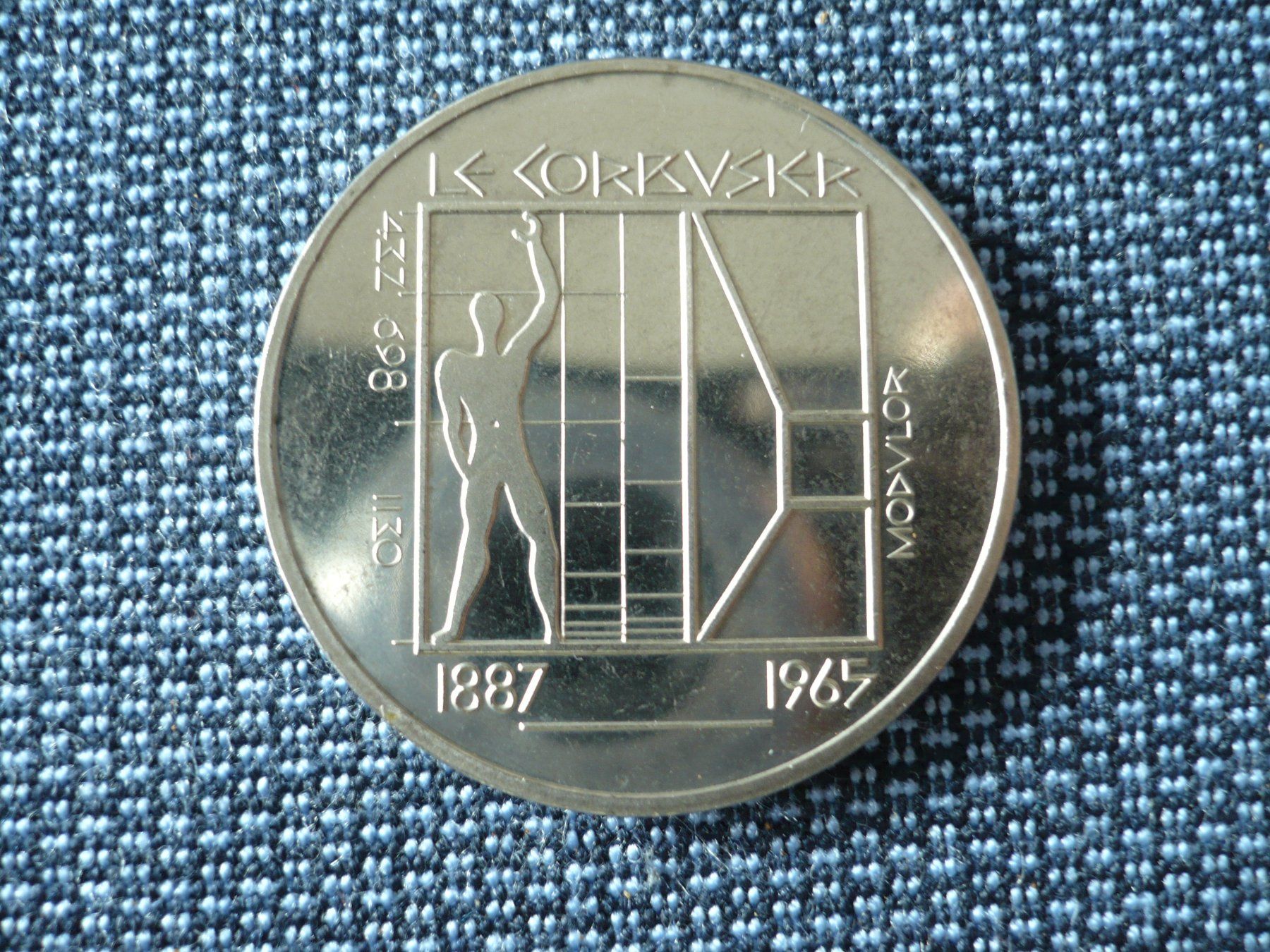 Tutti le monete: 5 Franken 1987 Le Corbusier – Usato da Winterthur venduto da kormorans 1