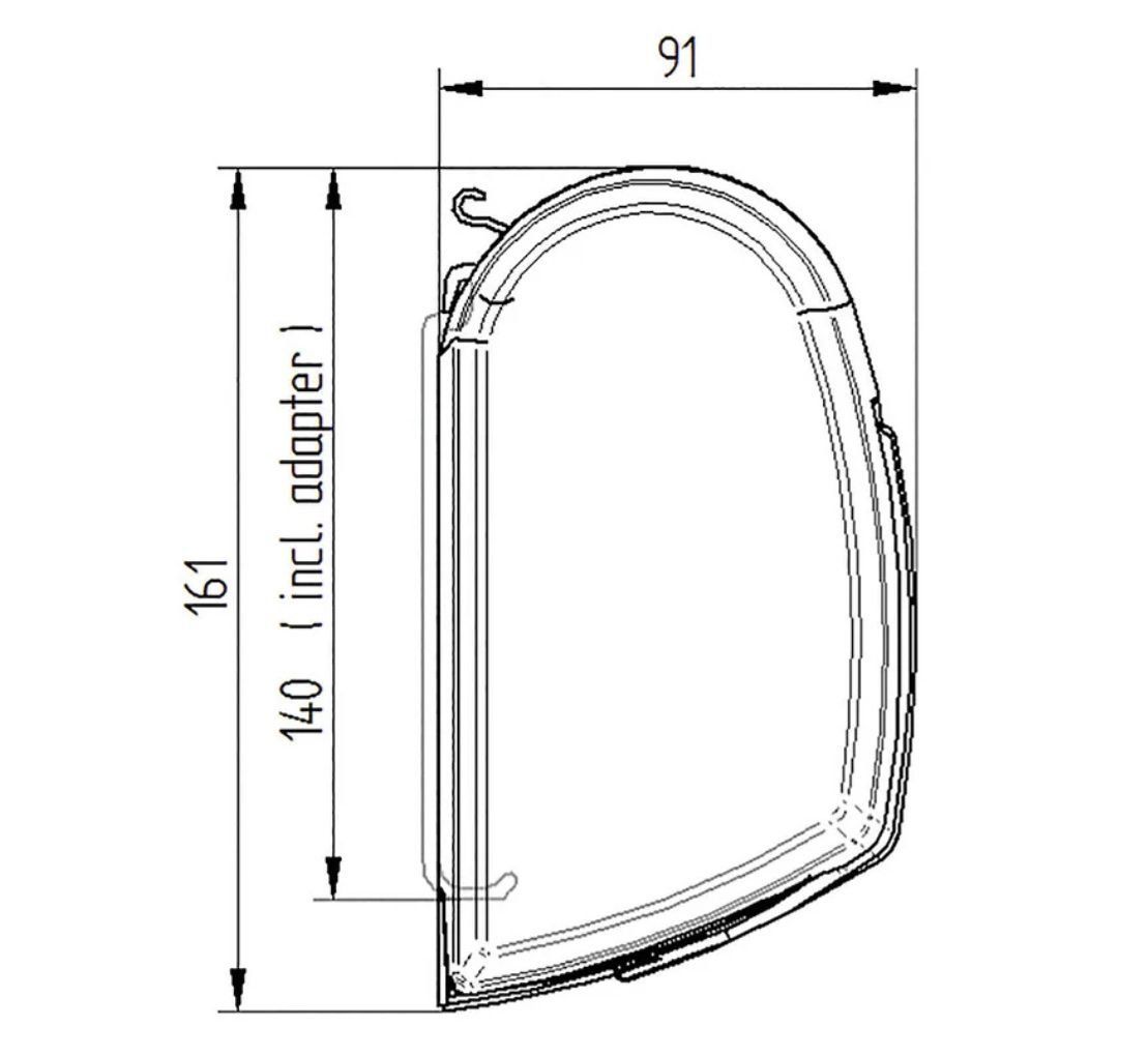 Thule Tende da sole: Thule Omnistor 5200 400 x 250 cm – Usato da Stetten AG venduto da Ptimes 4