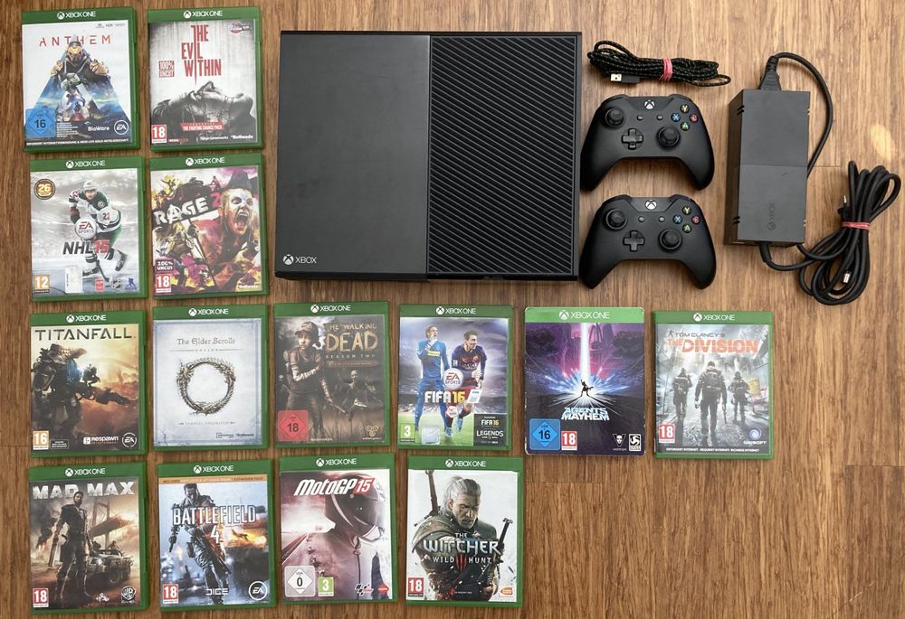 Xbox One Konsole mit 2 Controller + 14 Games Top Angebot! | Kaufen auf ...