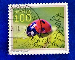 Nr.1565 Marienkäfer  Sondermarken  GESTEMPELT 2015  ﻿   