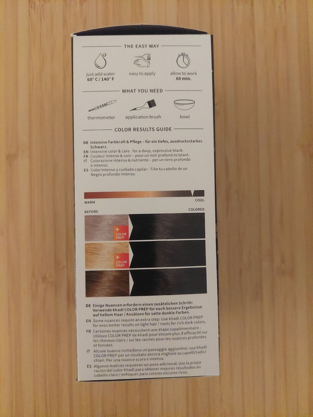 Färbemittel: Khadi Pflanzenhaarfarbe schwarz – Neu (gemäss Beschreibung) aus Basel von eila_ila 1