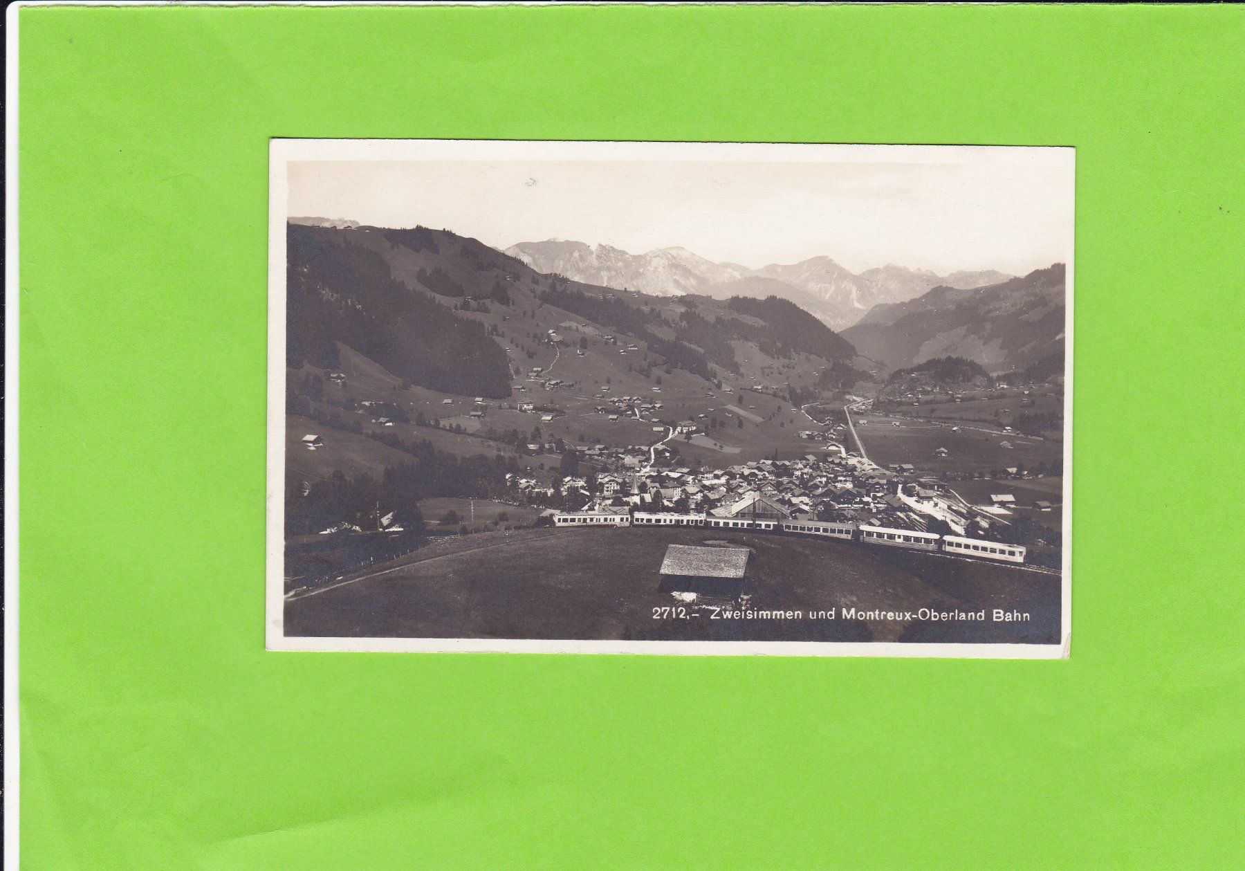 Cartoline postali: Zweisimmen mit MOB – Usato da St. Peterzell venduto da neckertal