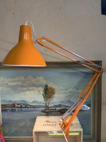 Luxo Architektenlampe Tischlampe orange guter Zustand