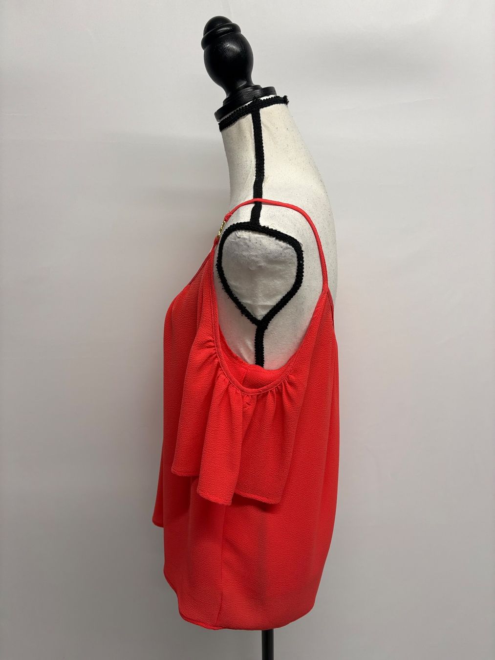 Michael Kors Blusen: Michael Kors off shoulder Kurzarm Bluse orange Gr. M Träger – Neu (gemäss Beschreibung) aus Regensdorf von secondchancefashion 2
