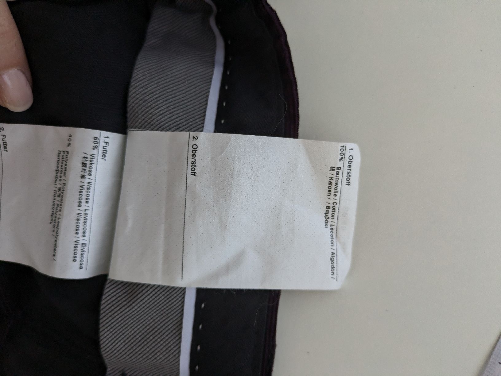 Pantaloni: Cordhose, Grösse 48 – Usato da Rorschach venduto da joh_v2y2 3