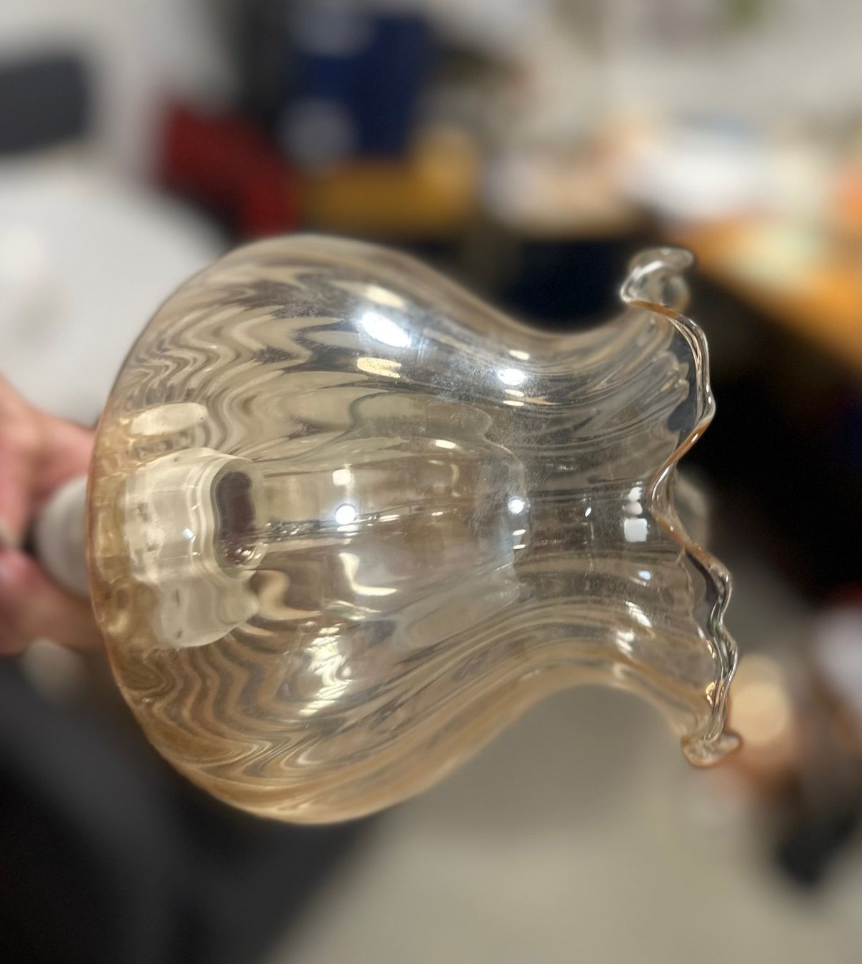Lampade: Lampada con boule in vetro – Usato da Sagno venduto da ang_fs6n 4