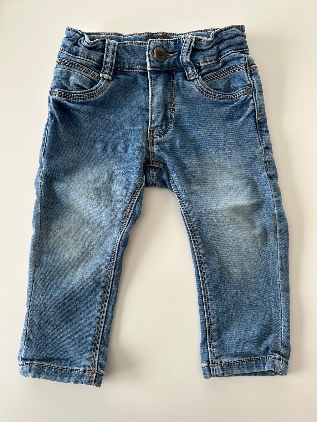 Pantaloni: Babyface Jeans, Gr.74 – Usato da Meggen venduto da kammann