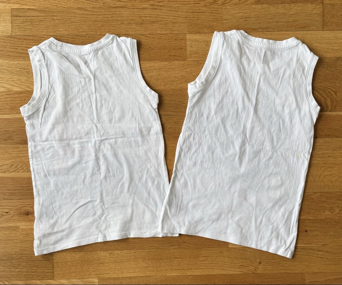 C&A Camicie, T-shirt & Polo: 2er Set Sommer-Tops, Gr. 128 – Usato da Flumenthal venduto da Krajan 1