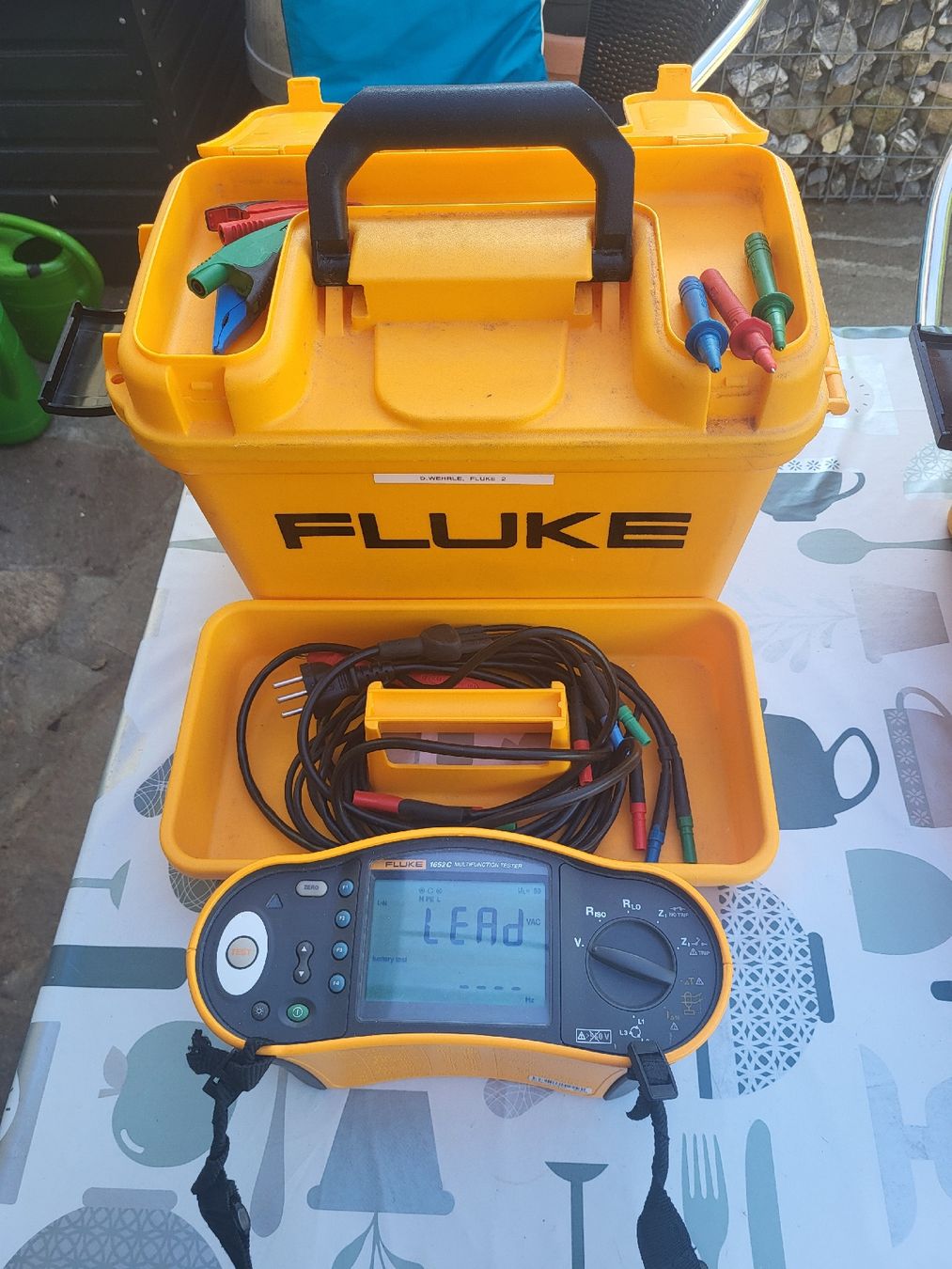 Fluke Mesurer: Installationsprüfer FLUKE 1652 C – D'occasion à Therwil par DidDoubleU