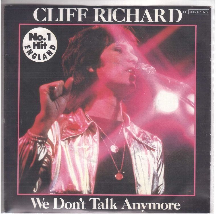 Dischi in vinile: Cliff Richard  --  We don`t talk anymore  Single7 – Usato da Rheinau venduto da thespecials