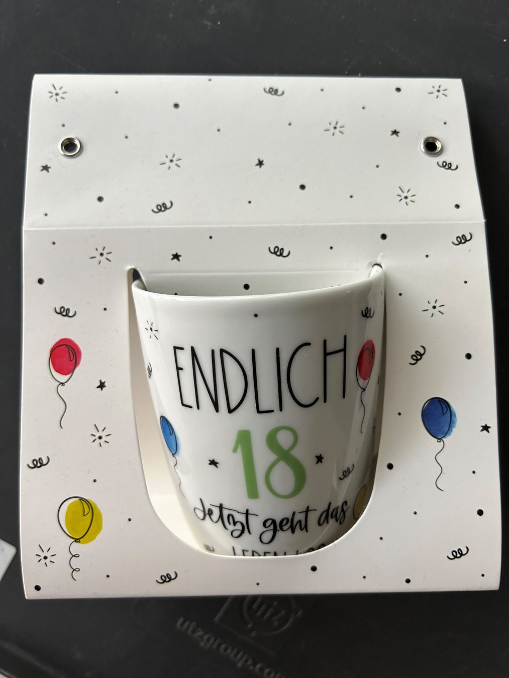 Tazze: Endlich 18 - Tasse – Nuovo e nell'imballaggio originale da Saland venduto da truedin