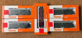 5x Roco SBB-Wagen