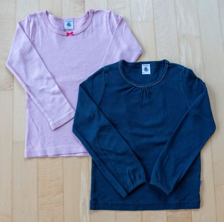 2 Shirts von Petit Bateau, Gr. 110