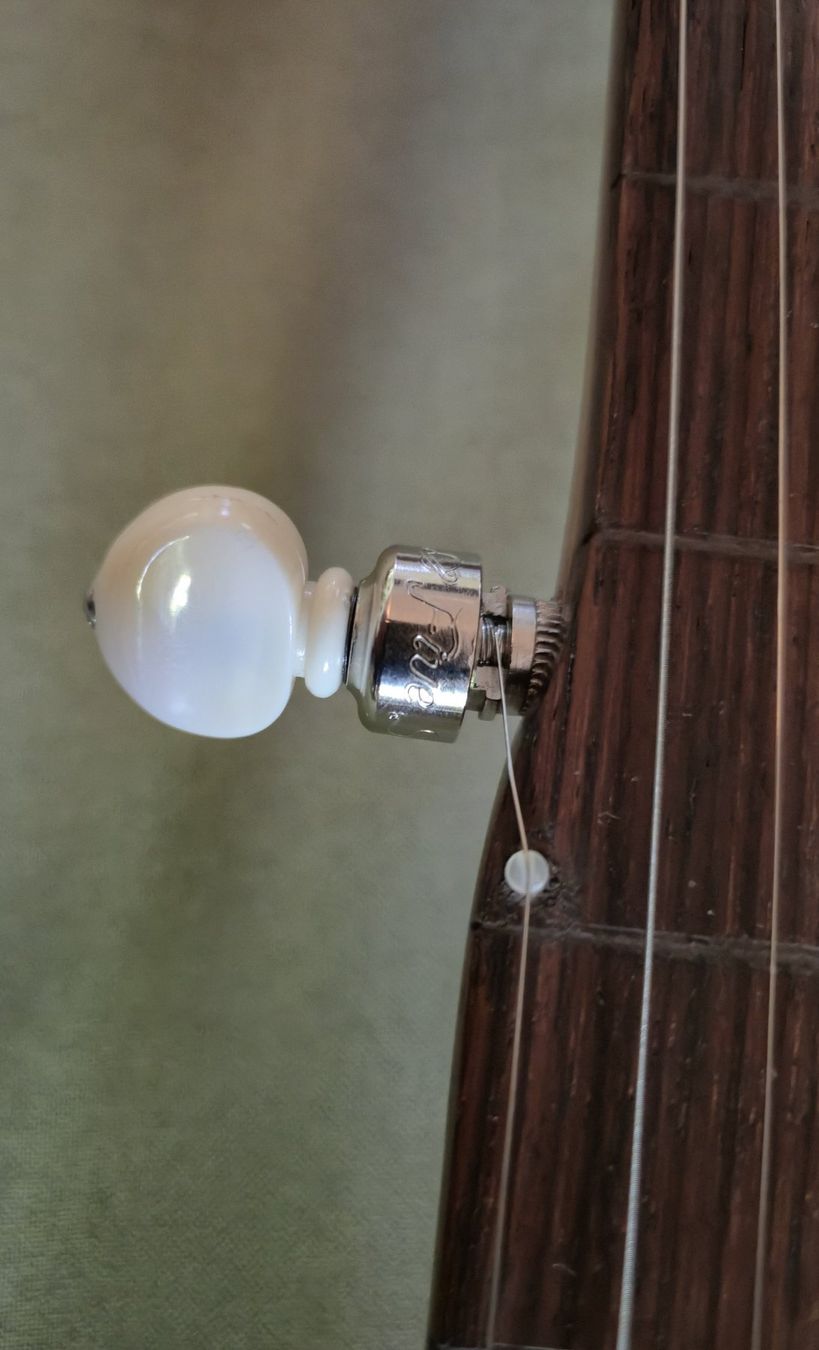 Strumenti musicali: SAGA 5-String Fretless-Banjo 11", Open-Back aus Bausatz – Usato da Jona venduto da brackets 3