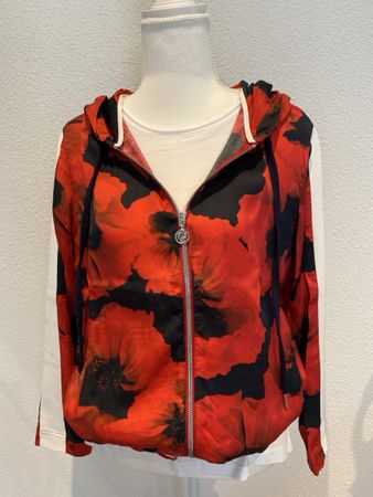 SPORTALM Jacke Gr. 40 Rot Blau weis  neuwertig ! Top Zustand