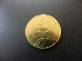 Medaille Zürich Modetaler Limmatquai 5 Franken