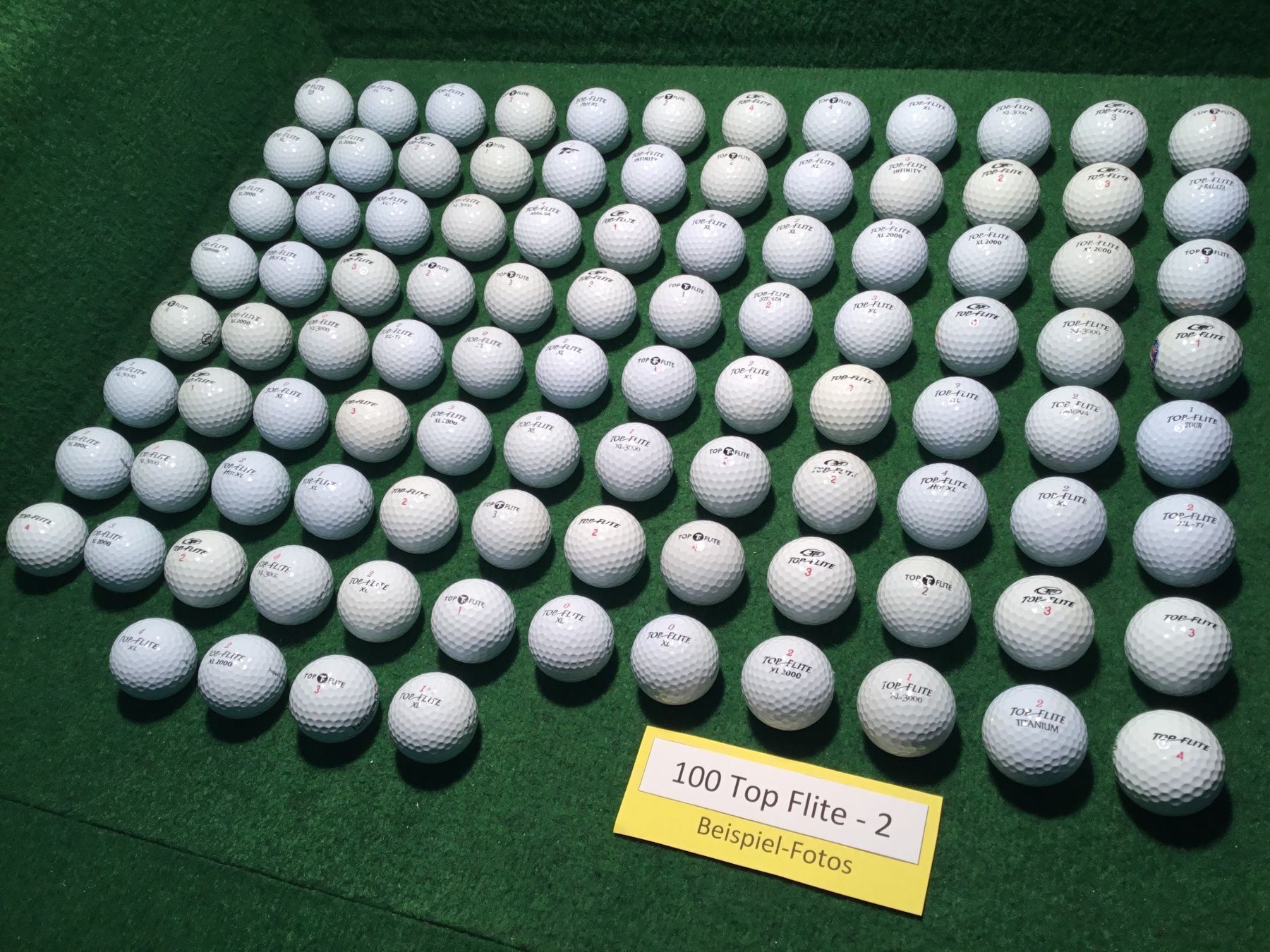 Palloni: 100 Golfbälle Top Flite (schön) – Usato da Bergdietikon venduto da shimano4