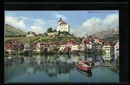 Werdenberg bei Buchs, Ortsansicht mit Ru