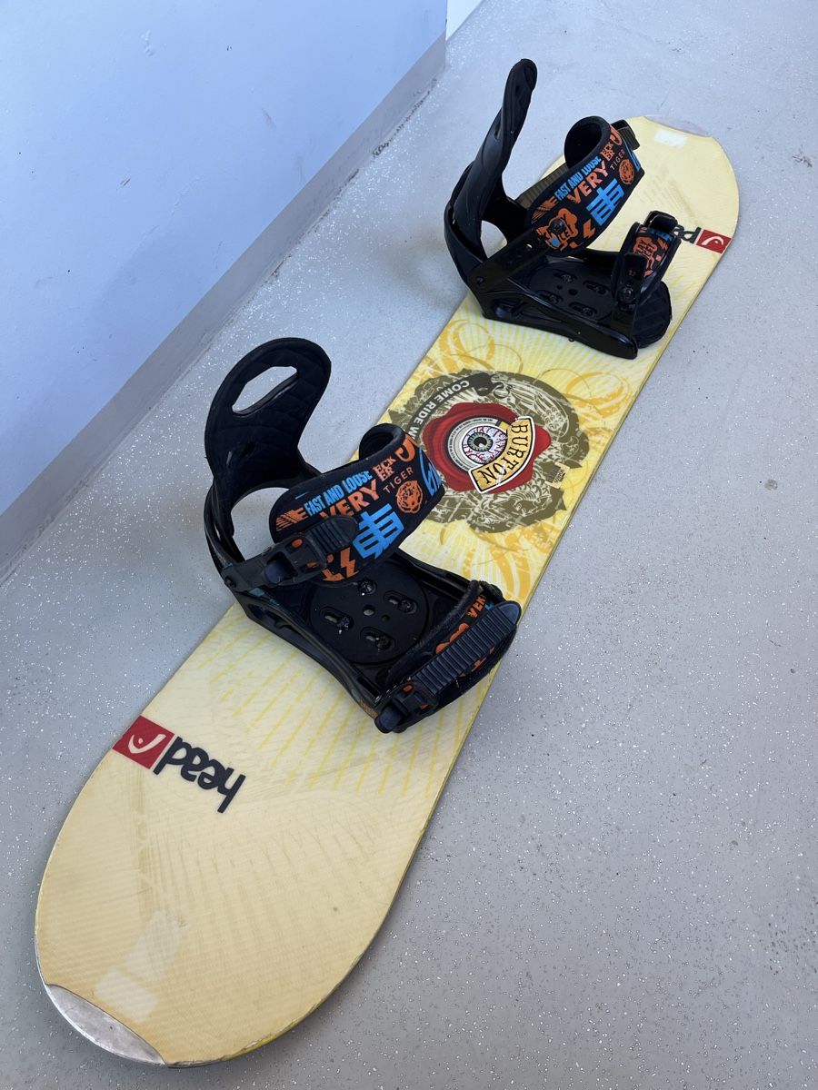 Head Board: Head Snowboard 120cm inkl. Nidecker Snowboardbindung – Usato da Horgen venduto da pupcia01 3