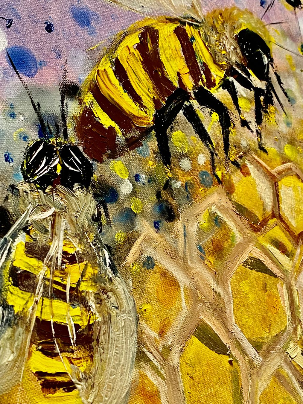 Dipinti: Leben der Bienen Oil Bild Kunst Doks – Nuovo e nell'imballaggio originale da Beromünster venduto da dok_b8mf 7