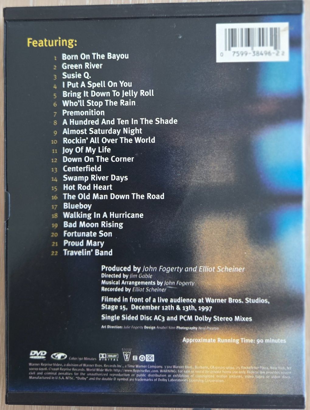 Tous les DVDs: John Fogerty: Premonition - DVD – D'occasion à Ittigen par bluesboy_66 1