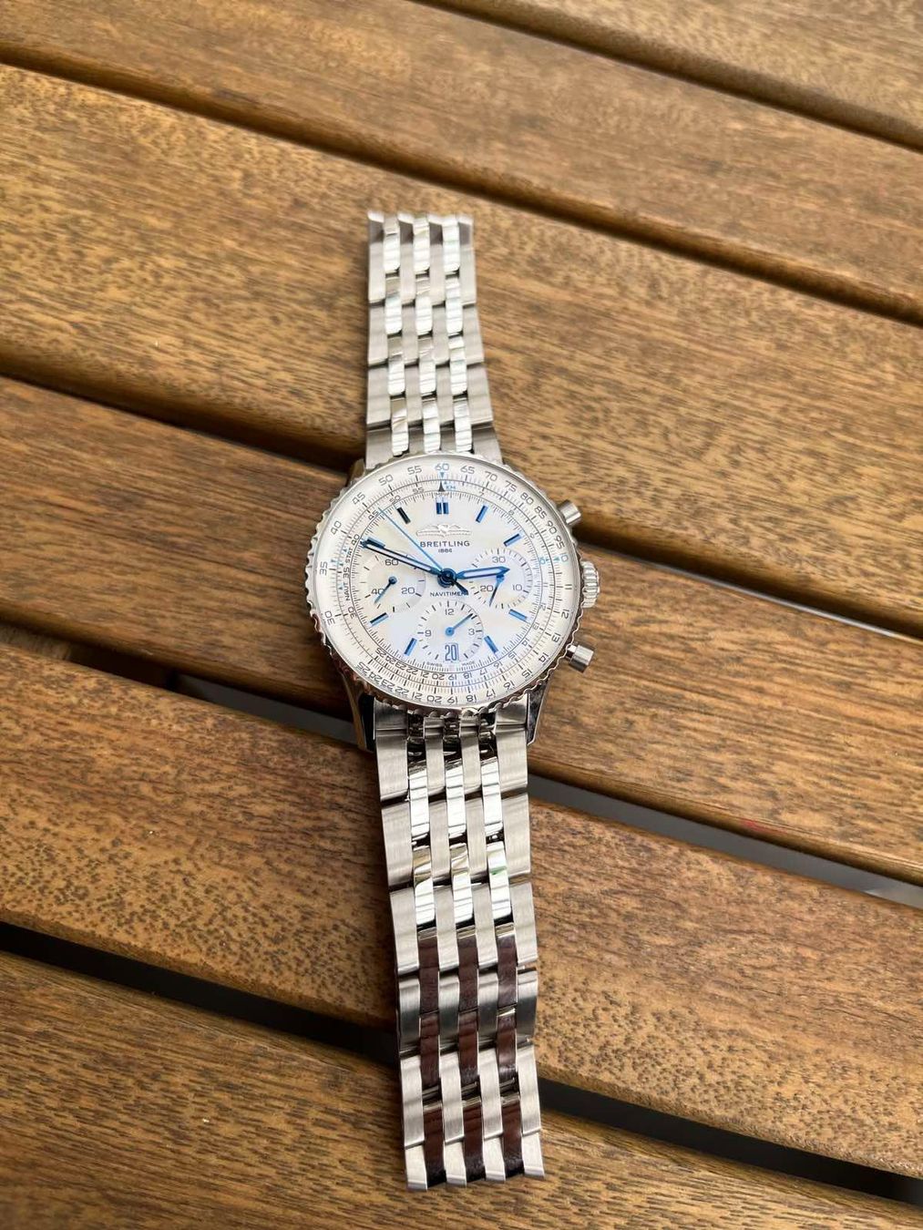 Breitling Orologi: Breitling Navitimer B01 Chronograph 41 AB0139A71G1A1 – Usato da Zuchwil venduto da AdamO. 7