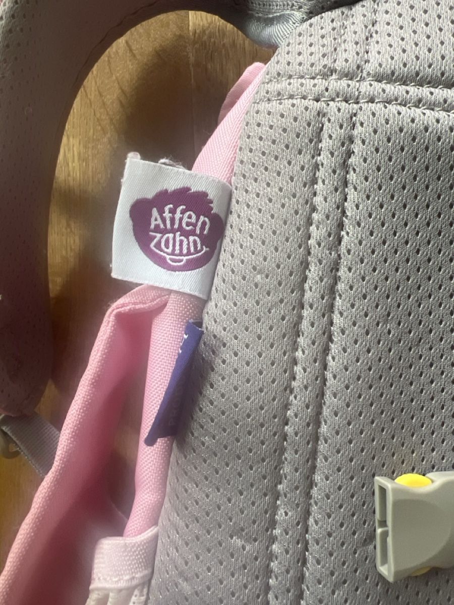 Affenzahn Borse & Zaini: Kinderrucksack Affenzahn Einhorn Rosa Gebrauchter Zustand – Usato da Luzern venduto da Portfino 1