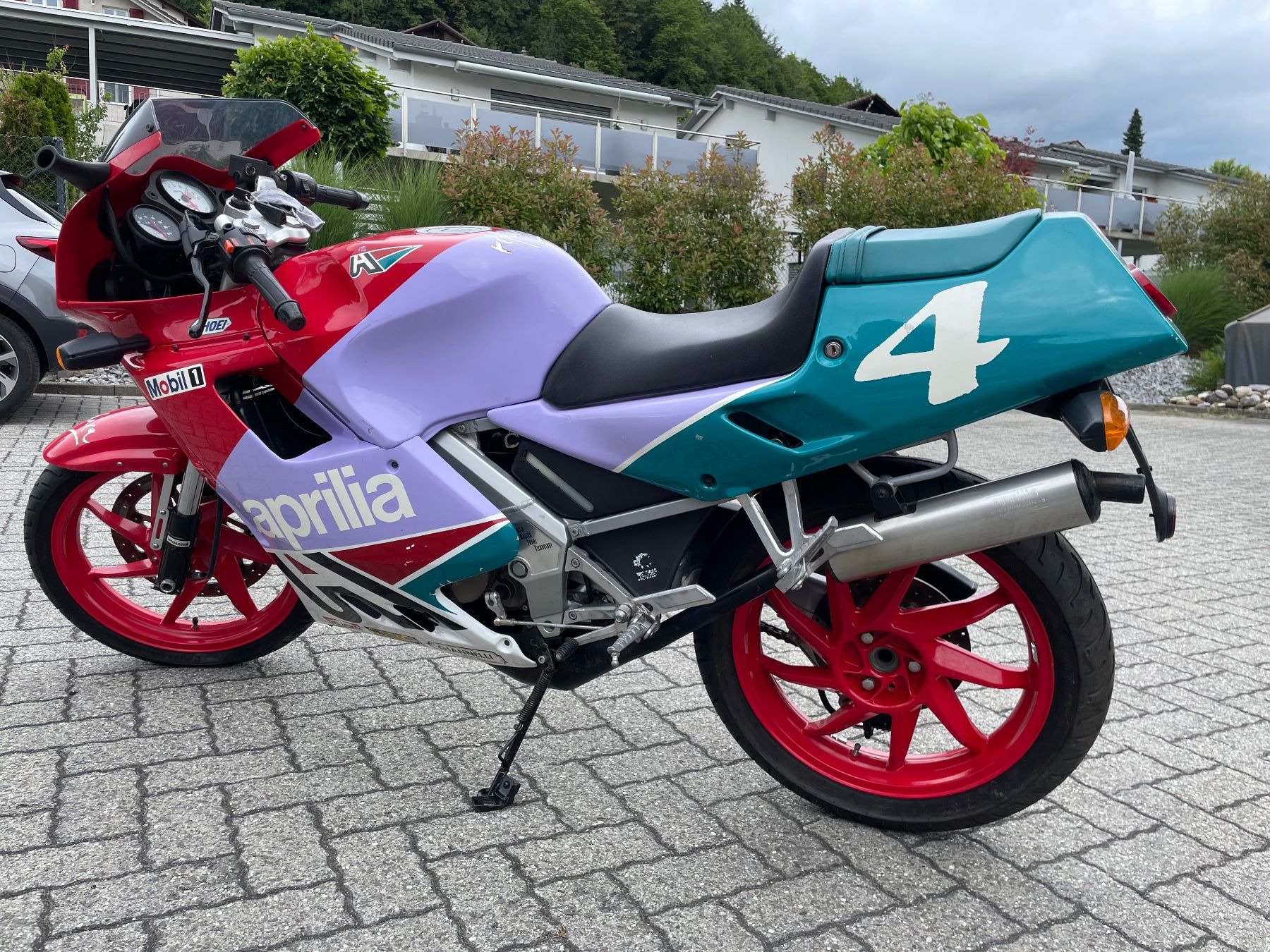 Aprilia Strasse: Aprilia AF1 Sintesi Replica 125ccm – Defekt aus Ipsach von Layco 3