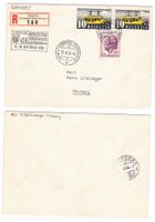 Lettre de Kirchberg BPA A393 pour Kirchberg le 23.IX.46
