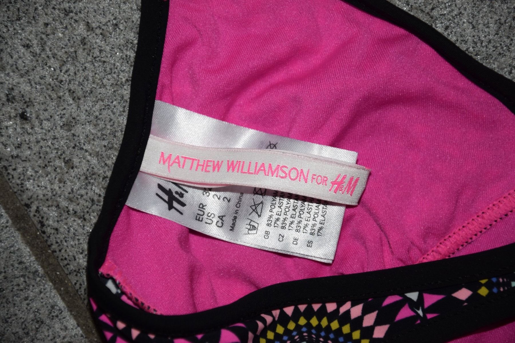 H&M Costumi da bagno & Bikini: Mädchen Matthew Williamson Badeanzug gr. 32 – Usato da Mezzovico venduto da finsteraar 4