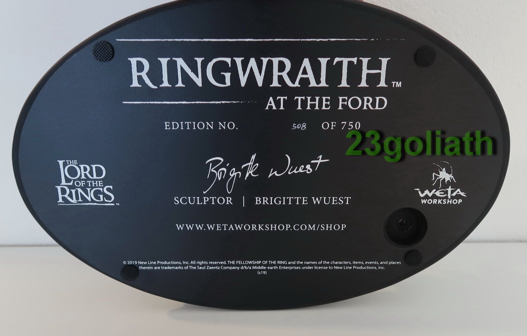 Statuette: Ringwraith At The Ford Statue Weta Workshop - Herr der Ringe – Usato da Flawil venduto da Goliath23 7