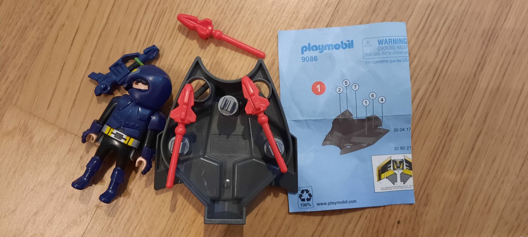Playmobil Spielzeuge: ***PLAYMOBIL*** 9086 Sky Knight – Gebraucht aus Wädenswil von H2H_Secondhandshop