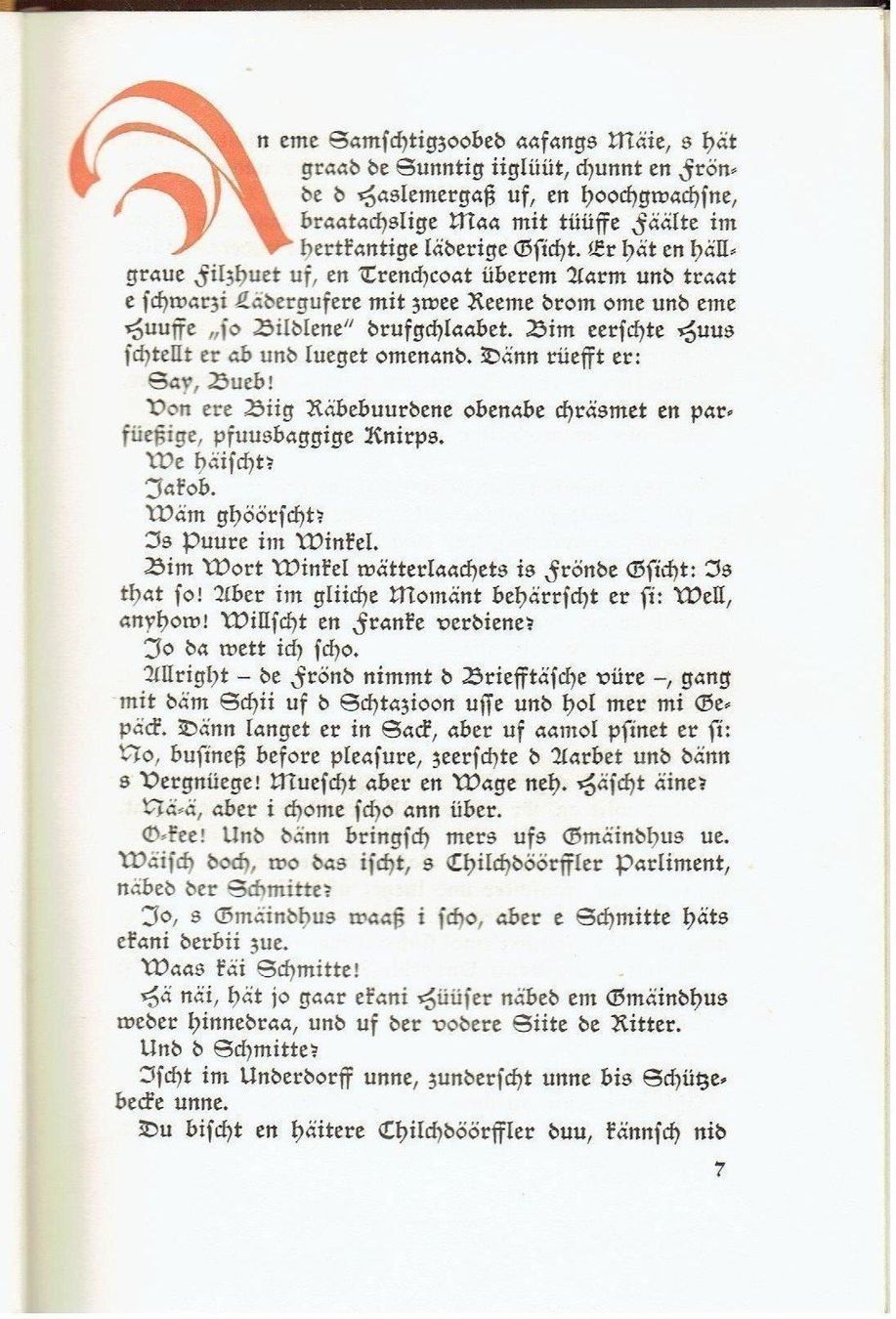 Libri: De goldig Schmied von Albert Bächtold 1941 – Usato da Flims - Dorf venduto da Stagediver 4
