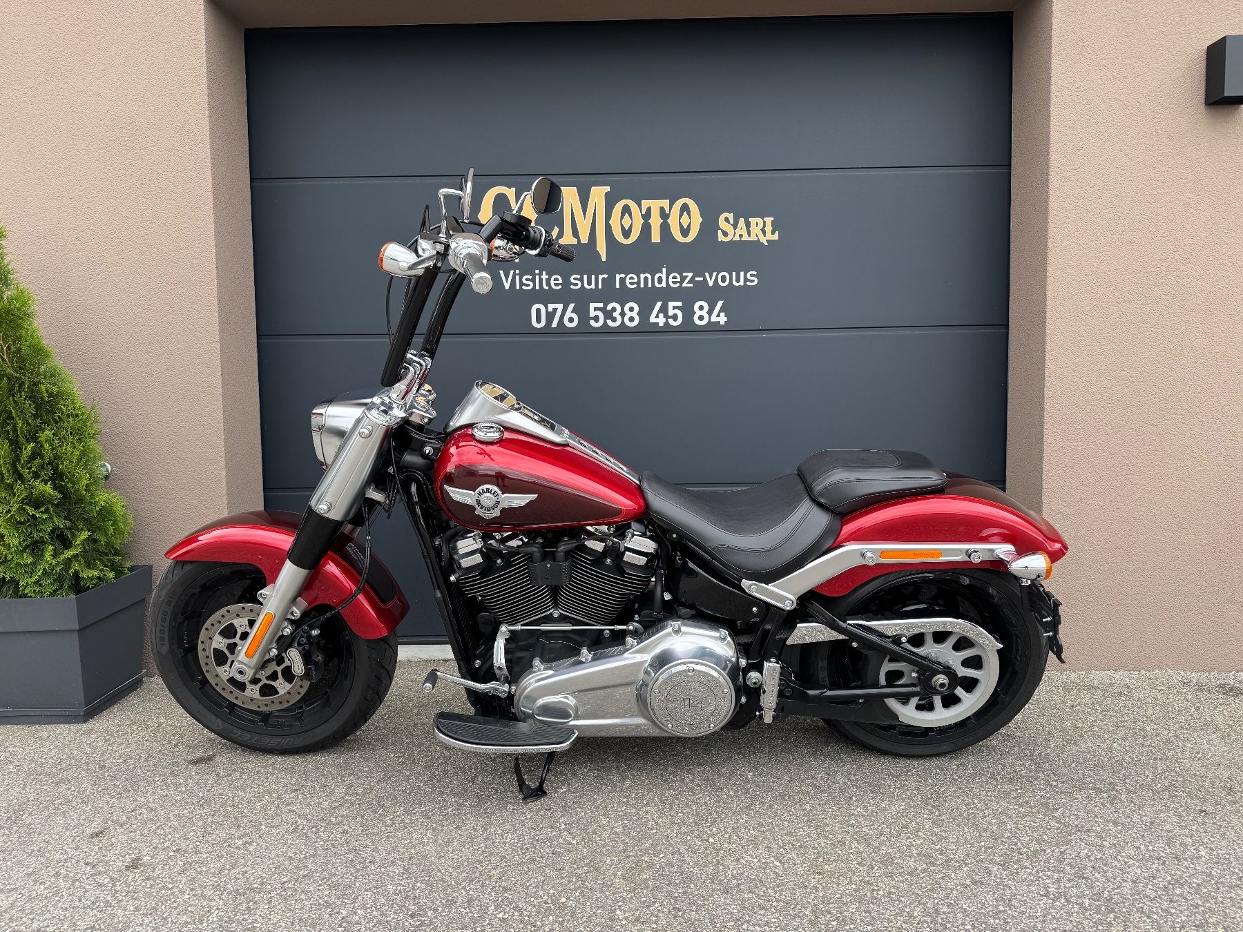 Harley-Davidson Chopper: Harley Davidson Fat Boy 114 LEASING POSSIBLE – Usato da Echallens venduto da HD90 2