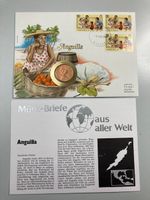Anguilla Münzbrief mit Penny - Top Zustand - Rarität! 1981
