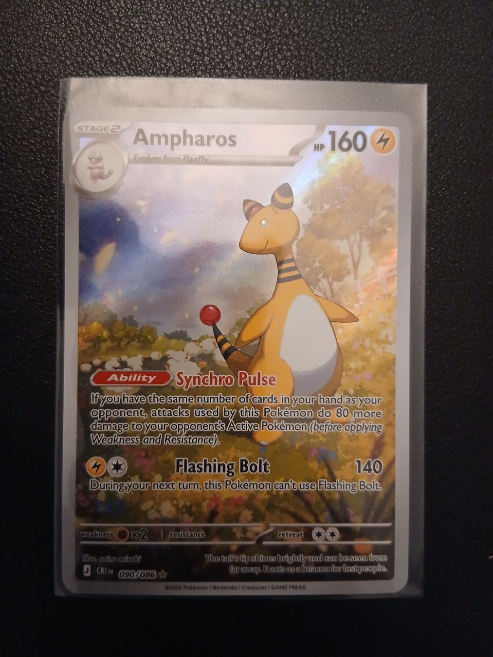 Pokémon Carte collezionabili: Ampharos Chaos Rising Pokémon EN – Nuovo (secondo la descrizione) da Regensdorf venduto da Baba_Basar 2