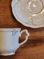 Carl Tielsch Altwasser 5 Kaffeegedecke antik um 1900