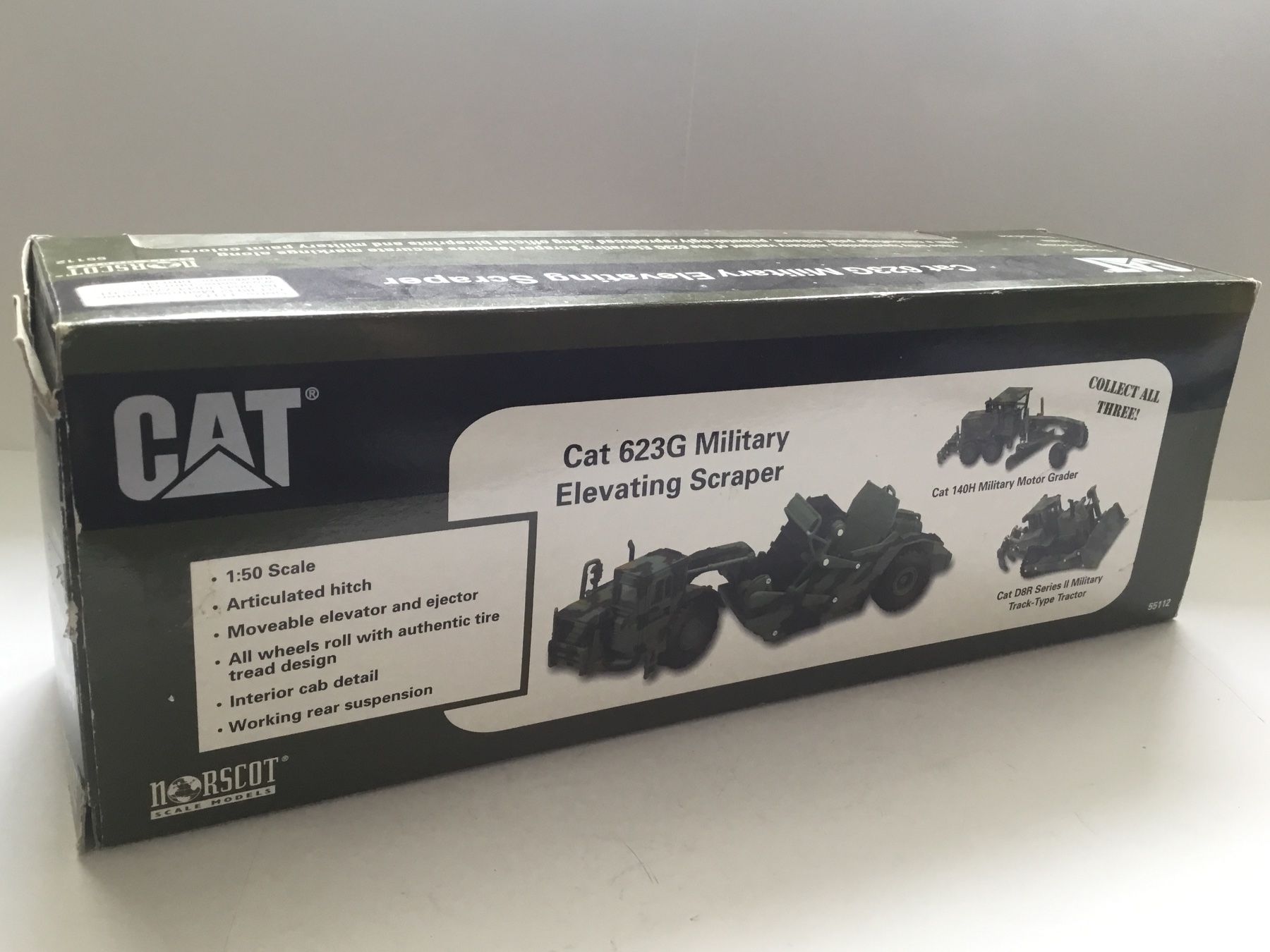Modellini d'auto: CAT 623G Military Scraper – Usato da Dänikon ZH venduto da didi1103 1