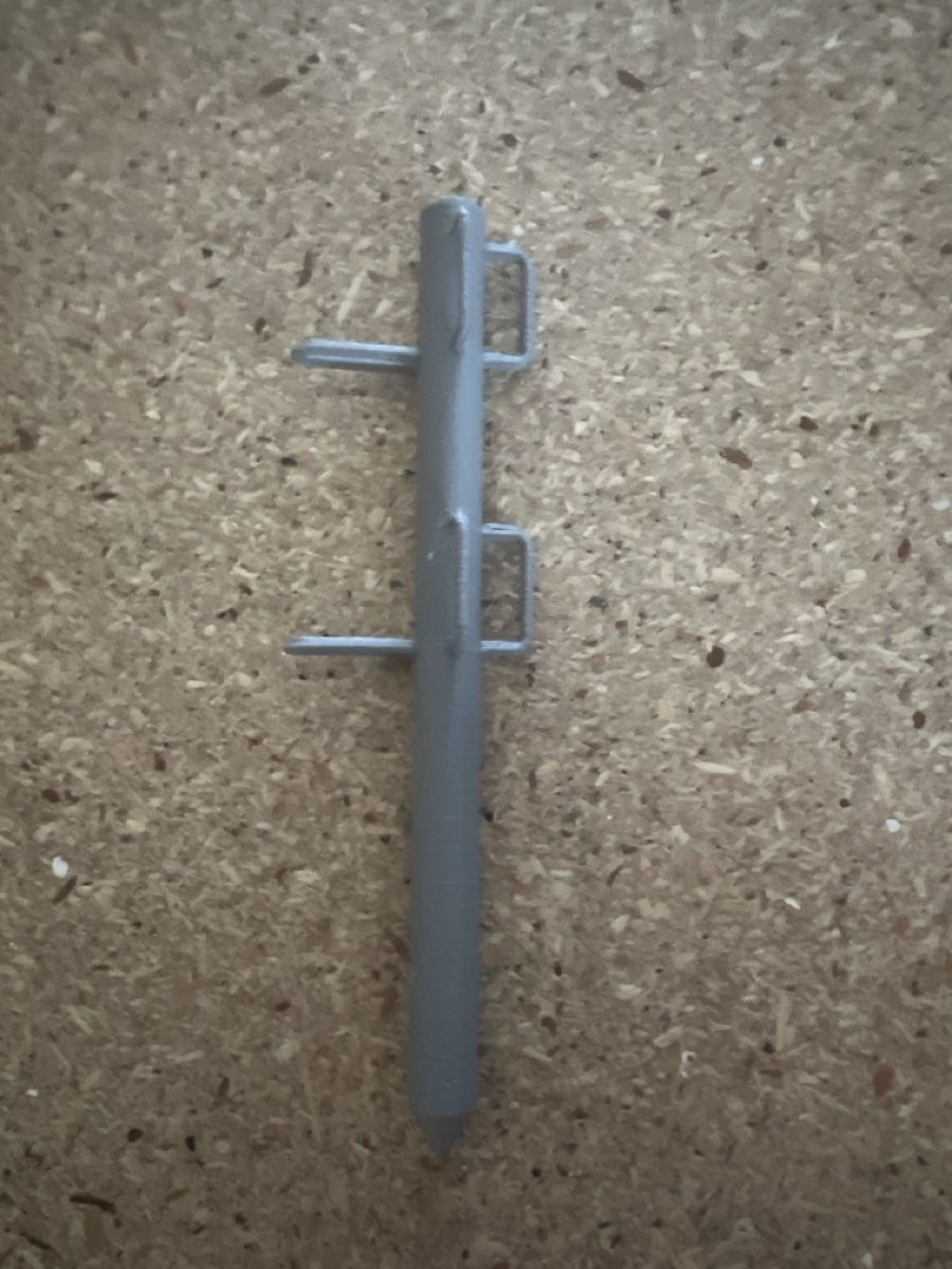 Modellismo RC: Absperrlatten mit Lattenpfähle 1:14 – Nuovo (secondo la descrizione) da Altdorf UR venduto da modellbau-widmer 1