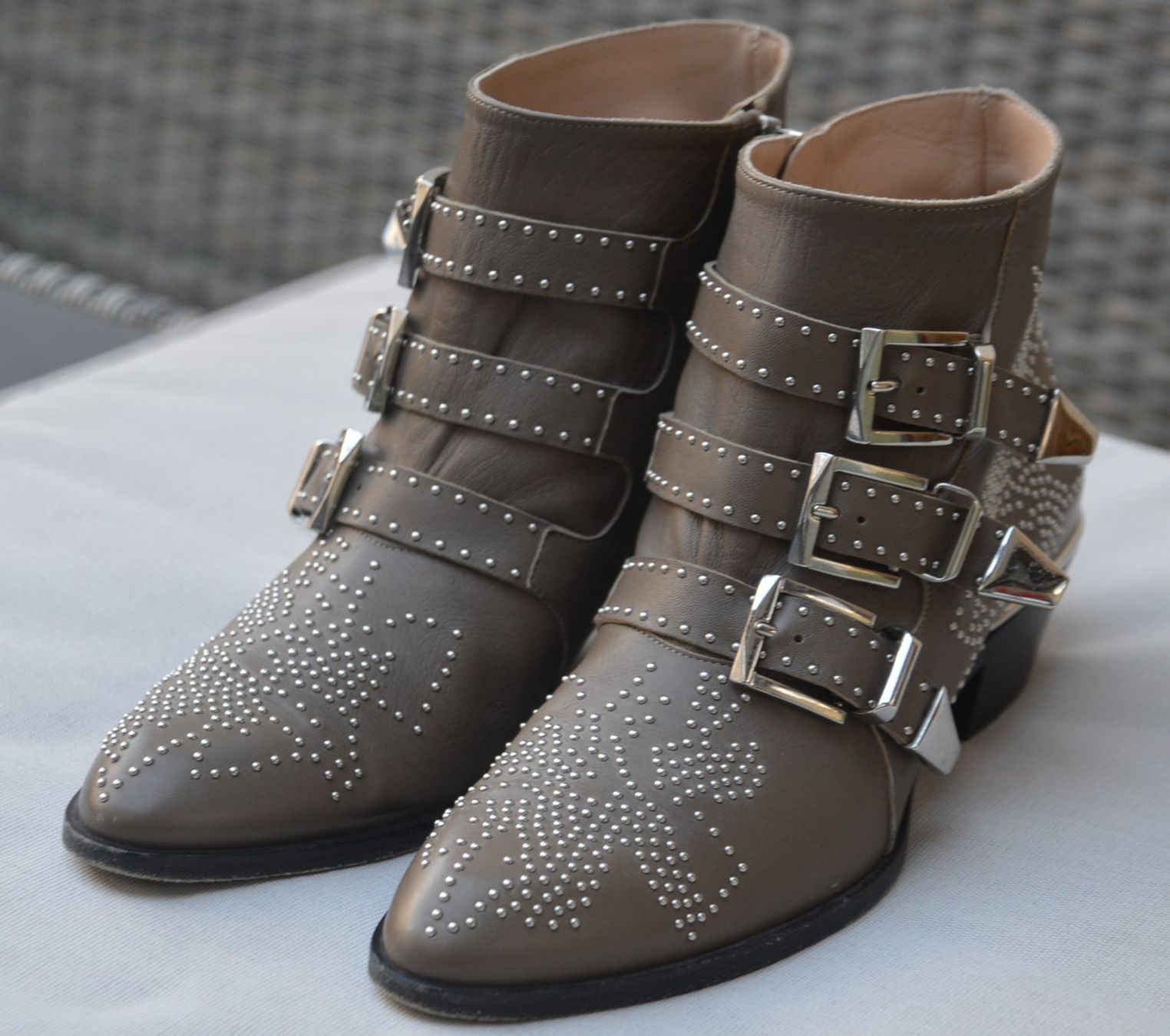 Chloé Scarpe da donna: Chloé Susanna  Stiefeletten / bottines  .38 – Usato da Collonges venduto da Auganien 1