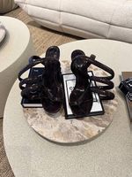 BOTTEGA VENETA HEELS BROWN
